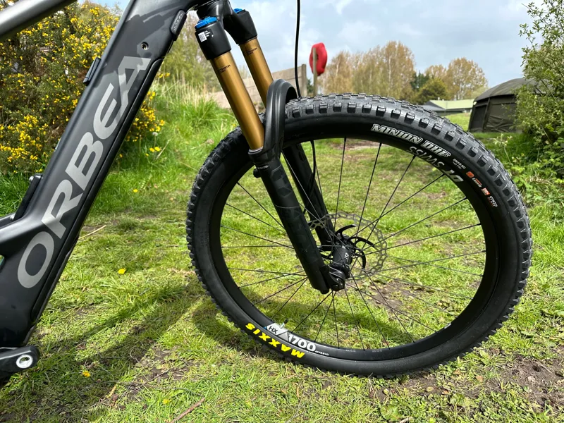 Orbea Wild FS M-Team Large Electric Bike 2022 Custom Black/Grey -7